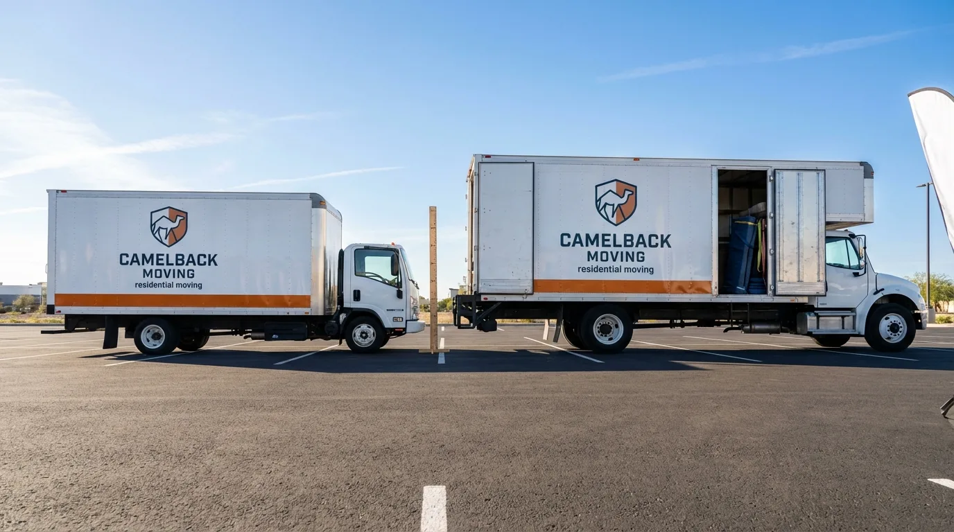 Moving truck size capacity guide in West Lafayette